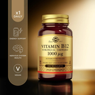 Suplement diety Solgar Sublingual Vitamin B12 1000 mcg 100 Nuggets (0033984003842) - obraz 4