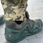 Кроссовки SWAT с сетчатыми вставками на протекторной подошве олива размер 41 - изображение 6