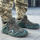 Кросівки SWAT з сітчастими вставками на протекторній підошві олива розмір 44 - зображення 2