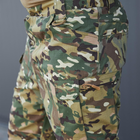 Чоловічі штани ріп-стоп із D-кільцями мультикам розмір 4XL - зображення 5