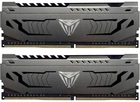 Оперативная память DDR4 16 Gb (3200 MHz) (Kit 8 Gb x 2) Patriot Viper Steel (PVS416G320C6K)