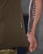 Тактическая потоотводящая футболка oblivion tactical ragnarok олива L - изображение 8