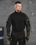Тактичний костюм poseidon у чорний мультикам 0 XXXL - зображення 9