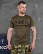 Тактическая потоотводящая футболка oblivion tactical ragnarok олива M - изображение 2
