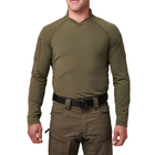Термореглан 5.11 Tactical® V.XI™ Sigurd L/S Shirt L RANGER GREEN - зображення 1