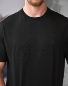 Футболка retro adidas black 0 XXL - изображение 5