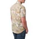 Рубашка тактическая 5.11 Tactical® Wyatt Print Short Sleeve Shirt S Sand Dune Canopy Camo - изображение 5