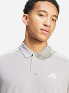 Koszulka polo męska Adidas M 3S PQ PS IJ6251 XL Szare (4066753875674) - obraz 4
