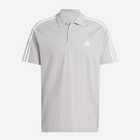Koszulka polo męska Adidas M 3S PQ PS IJ6251 XL Szare (4066753875674) - obraz 5