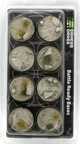 Gotowe podstawki do figurek Gamers Grass Bases Round Arid Steppe 32 mm 8 szt (0738956788627) - obraz 1