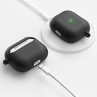 Чохол для AirPods 3 KeyBudz PodSkinz HyBridShell Black (810082990522) - зображення 7