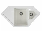 Кухонная мойка Platinum 9950 PANDORA матовая Белая (SP000025180)
