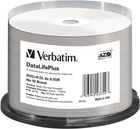 Dyski Verbatim DVD+R DL 8.5GB 8x DataLife Plus Wide Thermal Printable Spindle 50 szt (0023942437543) - obraz 1