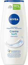 Zestaw kosmetyków do pielęgnacji Nivea Fresh Soft Krem do twarzy, ciała i rąk 100 ml + Żel pod prysznic 250 ml + Dezodorant w sprayu 150 ml (9005800361550) - obraz 4