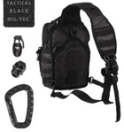Рюкзак однолямочный TACTICAL BLACK ONE STRAP ASSAULT PACK SMALL Black - изображение 2