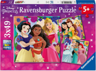 Пазл Ravensburger Disney Princess 3 x 49 елементів (4005555010685) - зображення 1