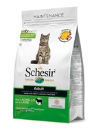 Сухий монопротеїновий корм Schesir Cat Adult Lamb для дорослих котів з ягням