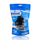Кобура Amomax AM-MAKG2 для ПМ Макарова пластиковая полимерная со страховочным тросом Черная + койот - изображение 12