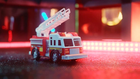 Пожежна машина Nikko Road Rippers City Service Fleet зі світлом та звуком 20 см (0194029200210) - зображення 7