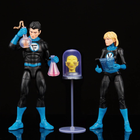 Набір фігурок Hasbro Marvel Legends Series Fantastic Four Franklin Richards & Valeria Richards 2 шт (5010994182458) - зображення 3