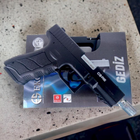 Стартовый шумовой пистолет CORE Ekol Gediz Black + 50 холостых патронов YAS (9 mm) - изображение 3