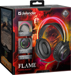 Słuchawki Defender Flame RGB + Kod do gry Black (4714033645553) - obraz 10