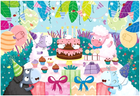 Puzzle Ludattica Happy Birthday 100 x 70 cm 48 elementów (8008324081783) - obraz 2