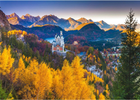 Пазл Schmidt Spiele Autumnal Neuschwanstein 69.3 x 49.3 см 1000 деталей (4001504573904) - зображення 2