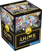 Puzzle Clementoni Cube One Piece Anime Puzzle Collection 49 x 36 cm 500 elementów (8005125351367) - obraz 1