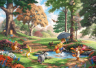 Puzzle Schmidt Disney Thomas Kinkade Winnie the Pooh 69.3 x 49.3 cm 1000 elementów (4001504596897) - obraz 2