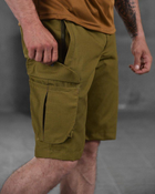 Чоловічий літній комплект костюм шорти+футболка 5.11 Tactical 2XL койот (87455) - зображення 4