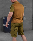 Мужской летний комплект костюм шорты+футболка 5.11 Tactical S койот (87455) - изображение 6