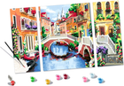 Malowanie po numerach Ravensburger CreArt Triptych Venetian Dreams 80 x 50 cm (4005556201358) - obraz 3