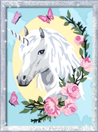 Malowanie po numerach Ravensburger CreArt Classic Unicorn 18 x 24 cm (4005556202683) - obraz 3