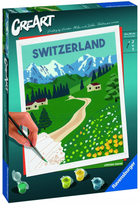 Картина за номерами Ravensburger CreArt Series Trend C Switzerland 24 x 30 см (4005556235360)