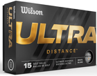 М'ячі для гольфу Wilson Ultra Distantance білі 15 штук (97512703789) - зображення 1