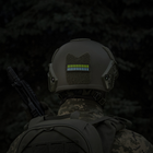 Нашивка M-Tac флаг Украины 25х80 Laser Cut Ranger Green/Yellow/Blue/GID - изображение 5