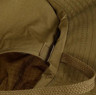 Панама Sturm Mil-Tec British Boonie Hat with Neck Flap R/S M Coyote - изображение 9