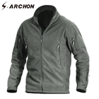 Кофта тактическая флисовая флиска куртка S.archon olive Размер XL - изображение 1