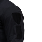 Куртка-ветровка тактическая Double weave Falcon цвет черный, 50 - изображение 3