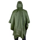 Пончо вологозахисне MIL-TEC "WET WEATHER PONCHO" Olive - зображення 2