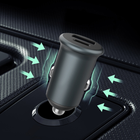 Ładowarka samochodowa ColorWay Car Charger 38W Type-C PD20W + USB QC3.0 Grey (CW-CHA029PD-GR) - obraz 8