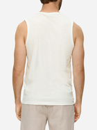 Koszulka bez rękawów męska s.Oliver 10.3.11.12.130.2146615 XL Biała (4099975705955) - obraz 2