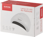 Lampa SunOne Sun1 UV/LED 24/48W Srebrna (5903332006922) - obraz 5