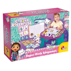 Stoł do twórczości Lisciani Gabby's Dollhouse Super Desk Edugames (8008324103355) - obraz 1