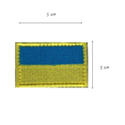 Шеврон на липучке TM IDEIA Флаг 3х5 см (800029415) - изображение 6