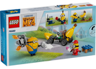 Zestaw klocków Lego Despicable Me Minionki i bananowóz 136 elementów (75580) - obraz 1