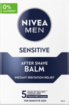 Balsam po goleniu Nivea Men Sensitive 100 ml (4005808588558/4005808228706) - obraz 3