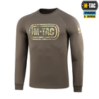 Реглан M-Tac Logo Dark Olive XS