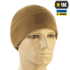 Шапка M-Tac Watch Cap Elite фліс (320г/м2) з липучкою Coyote Brown L - зображення 3